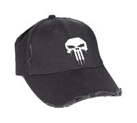 The Punisher Skull Logo Cap black Onesize