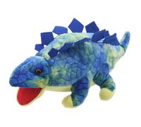 Baby Dinos - Baby Stegosaurus Puppet (Blue) The Puppet Company Multi One Size