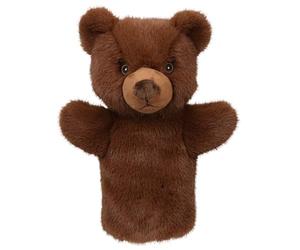 The Puppet Company Brown Bear Hand Puppet - Soft Plush Bear with Expressive Face, Ideal for Storytelling, Role-Play & Child-Friendly Playtime - Animal Puppet Buddies - 25cm