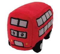 The Puppet Company Bus Finger Puppet in Red - Commute Plush Toy for Storytelling, Role Play and Travel - Cute Road Vechile Collectable for Children and Adults - 12cm