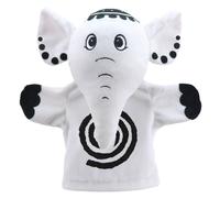 The Puppet Company - My First Puppet Black and White - Elephant Hand Puppet - PC003835