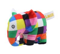 The Puppet Company Elmer Finger Puppet The Puppet Company Multicolor