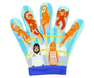 The Puppet Company - Favourite Song Mitt - Five Little Monkeys Hand Puppet, PC003063