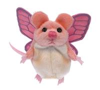 The Puppet Company - Finger Puppets - Mouse Pink with Wings