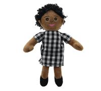 The Puppet Company Finger Puppets: Mum (Checked Outfit)