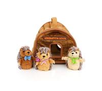 The Puppet Company Hide-Away Puppets - Hibernation House Soft Toy & Puppets Set - Interactive Nature-Inspired Play - Suitable from 12 Months+ - 14cm