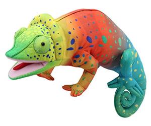 The Puppet Company - Large Creatures - Chameleon Hand Puppet,56cm(L) x 16cm(W) x 20cm(H)