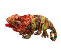 The puppet Company - Large Creatures - Chameleon Hand Puppet (Orange), 45 centimeters