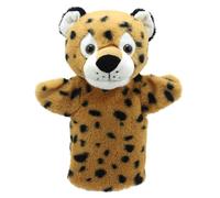 The Puppet Company - Leopard - Puppet Buddies - Animal Hand Puppet,25cm x 22cm x 12cm