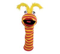 The Puppet Company - Sockettes - Lipstick Hand Puppet, Assorted Colours, 40 cm