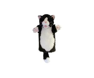 The Puppet Company Long-Sleeved Glove Puppets - Black & White Cat The Puppet Company Black