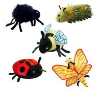 The Puppet Company Mini Beasts Set of 5 - Finger Puppets The Puppet Company Multicolor