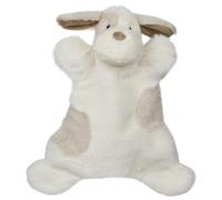 The Puppet Company - My Cuddly Puppet Cream Dog - Soft Hand Puppet Comfort Toy - Newborn Gift, Snuggle Companion - 340mm
