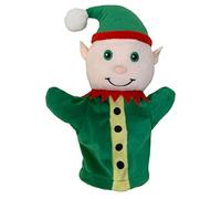The Puppet Company - My First Christmas Puppet - Elf Hand Puppet Suitable From Birth - PC003824