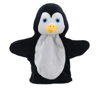 The Puppet Company - My First Christmas Puppet - Penguin Hand Puppet Suitable From Birth - PC003827, Black