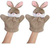 The Puppet Company - My First Puppet - Rabbit Hand Puppet,21 centimeters (Pack of 2)