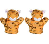 The Puppet Company - My First Puppet - Tiger Hand Puppet, 21 cm (Pack of 2)