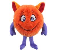 The Puppet Company Orange Micro-Monster Finger Puppet - Soft Plush Womp Character Toy for Imaginative Play, Storytelling, and Early Learning - 14cm