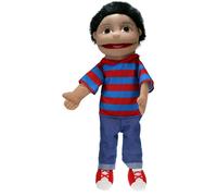 The Puppet Company People Puppet Buddies: Medium Boy (Red/Blue Top)