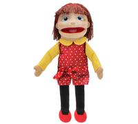 The Puppet Company People Puppet Buddies: Medium (Red/Yellow Outfit) The Puppet Company Multicolor