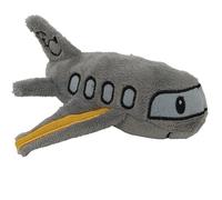 The Puppet Company Plane Finger Puppet in Grey - Commute Plush Toy for Storytelling, Role Play and Travel - Cute Air Vechile Collectable for Children and Adults - 12cm
