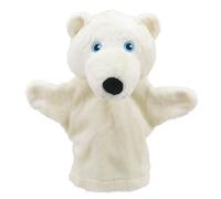 The Puppet Company - My First Christmas Puppet - Polar Bear Hand Puppet - Suitable From Birth - PC003828, White