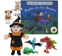 The Puppet Company Room on a Broom Book with Hand Puppet