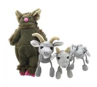 The Puppet Company - Three Billy Goats Gruff Story Finger Puppet Set