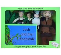 The Puppet Company Traditional Story Sets Jack & The Beanstalk Book and Finger Puppets Set