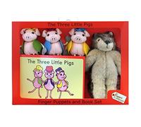 Traditional Story Sets - The Three Little Pigs The Puppet Company Multi One Size