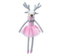 Wilberry - Dancers - Pink Reindeer Soft Toy - WB004111