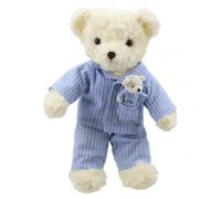 The Puppet Company Wilberry Dressed Animals Bedtime Bear in Pyjamas The Puppet Company Multicolor