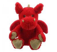The Puppet Company Wilberry Eco Cuddlies Molten Dragon in Red The Puppet Company Red