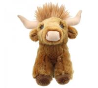 The Puppet Company Wilberry Minis Highland Cow The Puppet Company Multicolor