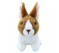 The Puppet Company Wilberry Minis Rabbit Brown & White | Size: 1 Pack The Puppet Company Multicolor 1 Pack