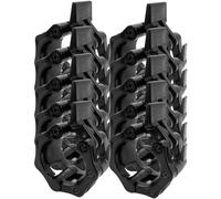 The Pure Blue 5 Pairs of 25mm Barbell Collar Clamps Weight Clips for Barbells, Dumbbells, Bars. Weightlifting and Strength Training Essential. Gym Accessories and Fitness Equipment.