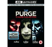 The Purge Trilogy Blu-ray 2017 [BLU-RAY] [Region B]