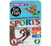 The Purple Cow Go Fish! - Sports - The Classic Card Game with a General Knowledge Boost for Kids & Families Ages 6+