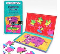 The Purple Cow PC078 Magnetic Travel Game, Mini Puzzles