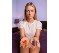 The Purple Gummies: One Chew, One Card: A taste of truth - a card of consequence.