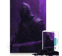 The Purple Knight Jigsaw Puzzles for Teenagers 1000 Brain Workout Toy Simple Fun Image Assembly Cherished Gift (50x75cm)