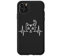 The Purr-fect Heartbeat Devoted Cat Parent Life Kitty Case for iPhone 11 Pro Max