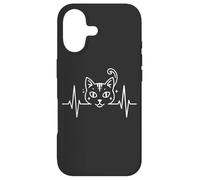 The Purr-fect Heartbeat Devoted Cat Parent Life Kitty Case for iPhone 17