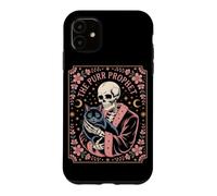 The Purr Prophet Gothic Skeleton Cat Mystic Occult Case for iPhone 11