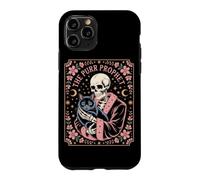The Purr Prophet Gothic Skeleton Cat Mystic Occult Case for iPhone 11 Pro