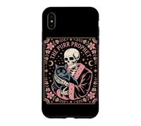 The Purr Prophet Gothic Skeleton Cat Mystic Occult Case for iPhone XS Max