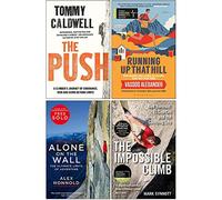The Push, Running Up That Hill, Alone on the Wall, The Impossible Climb 4 Books Collection Set