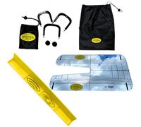 The Putting Arc T3 Mirror Bundle - Golf Putting Trainer Aid for Accuracy, Alignment, Stroke Path & Eye Line - Premium Putting Mirror for Practice & Drills