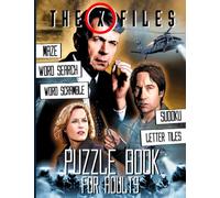 The Puzzle Book: Nice Books With Easy X-files Sudoku Creativity Word Scramble Activities Adults