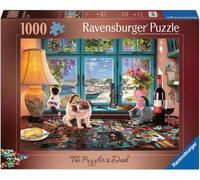Ravensburger The Puzzler's Desk 1000 Piece Jigsaw Puzzles for Adults and Kids Age 12 Years Up